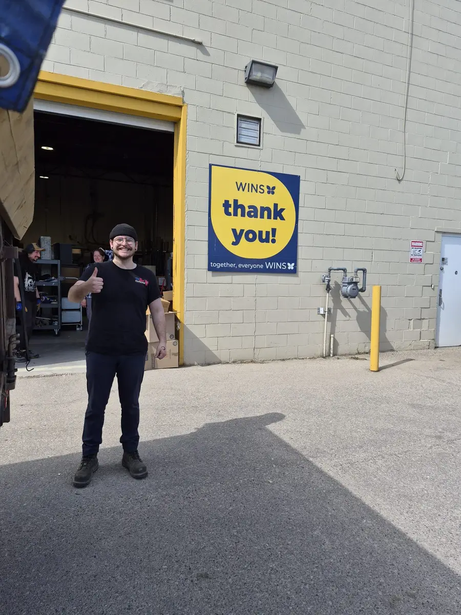 TJ in his TJ's Junk Removal gear